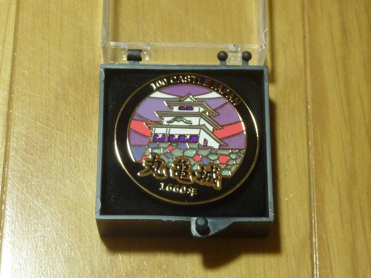 香川県 丸亀市 丸亀城 ピンズ ピンバッジ 日本100名城 現存天守12城拍卖