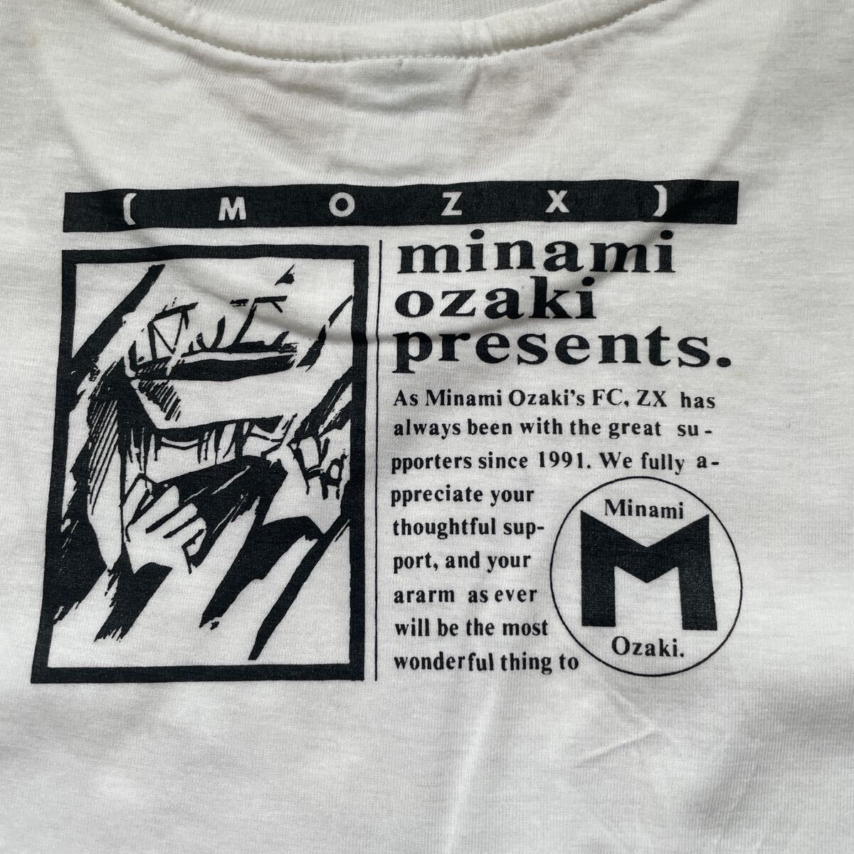 尾崎 南 ファンクラブ Tシャツ Minami Ozaki 半袖Tシャツ MOZX拍卖