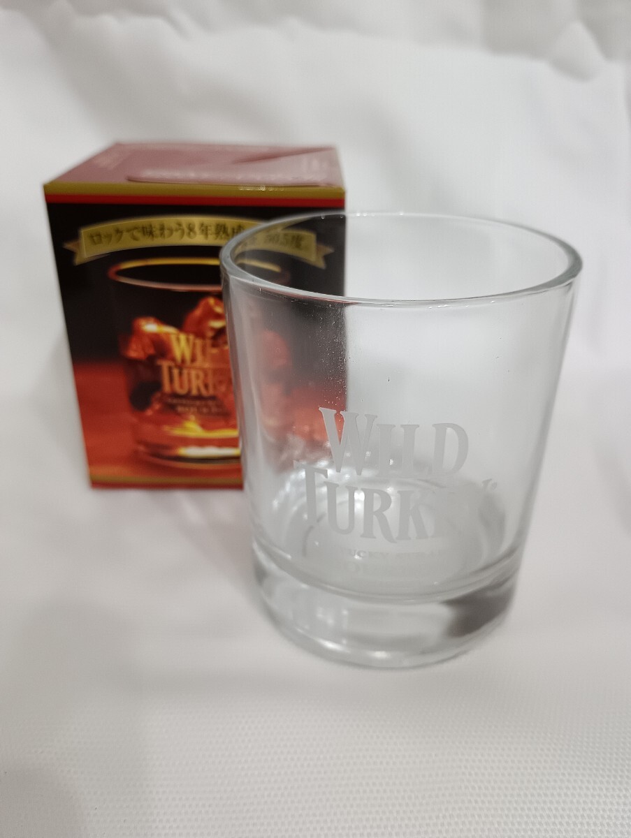 ◆非売品/未使用 WILD TURKEY ワイルドターキー ロックグラス ③拍卖