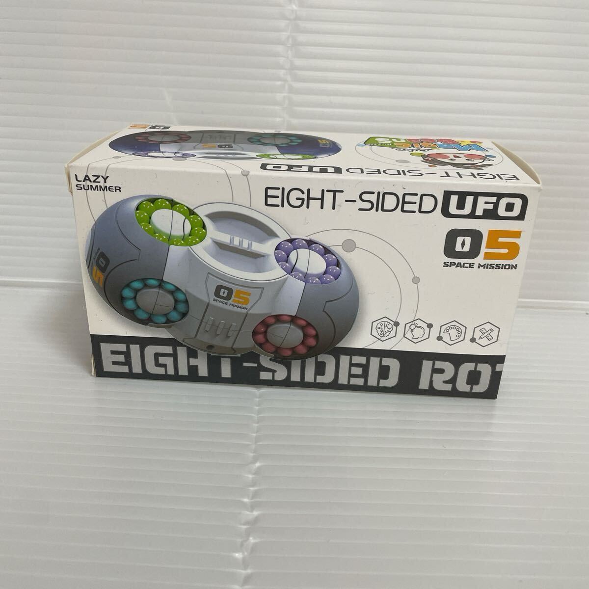 1円スタート 新品未使用品 EIGHT-SIDED UFO マジックビーンズ 色合わせ 無限キューブ 3Dパズル 知育玩具 C782拍卖