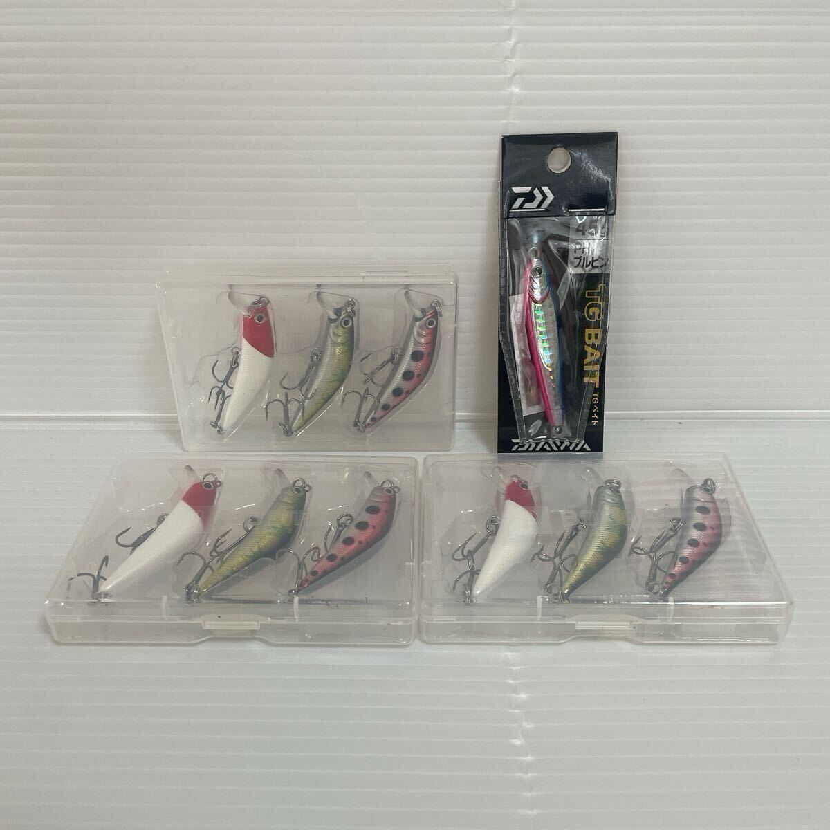 新品未使用品 DAIWA TGベイト 45g PHブルピン ミノー・プラグ セット 4点セットまとめ売り C790拍卖