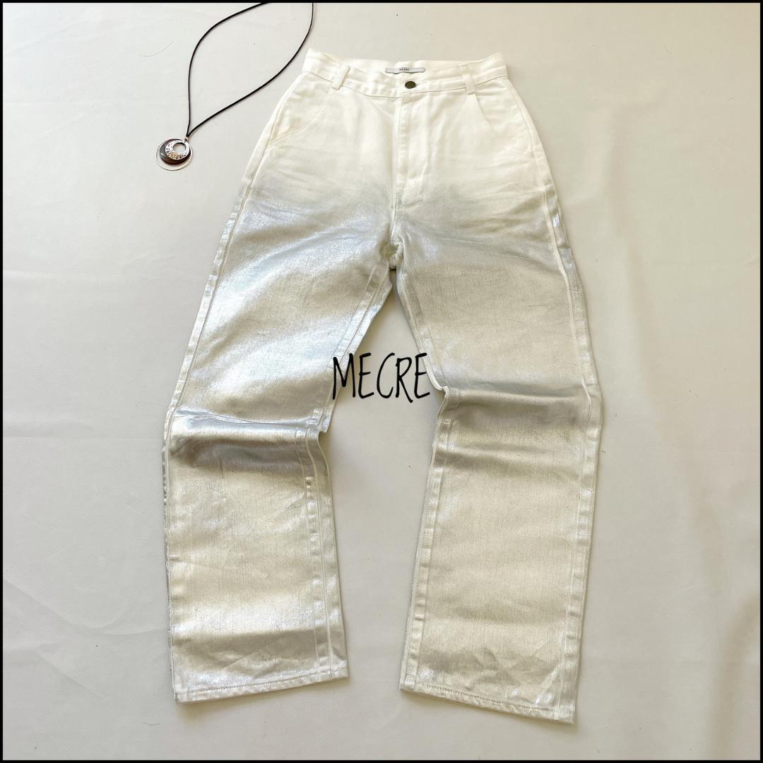 【美品】MECRE STUDIOUS別注 普通とは違う「あれ?」と思われる一本が欲しいと感じるあなたへ! デニム グラデーション オーガニック拍卖
