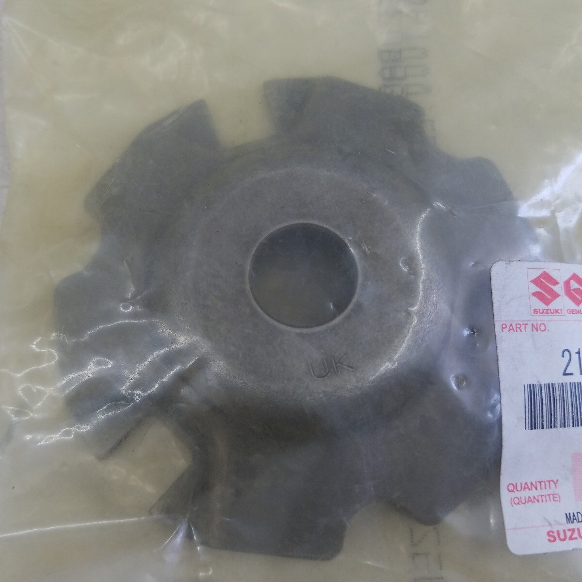 2-20637☆スズキ 純正 ムーバブルドライブプレート 21431-40J00☆アドレス110拍卖