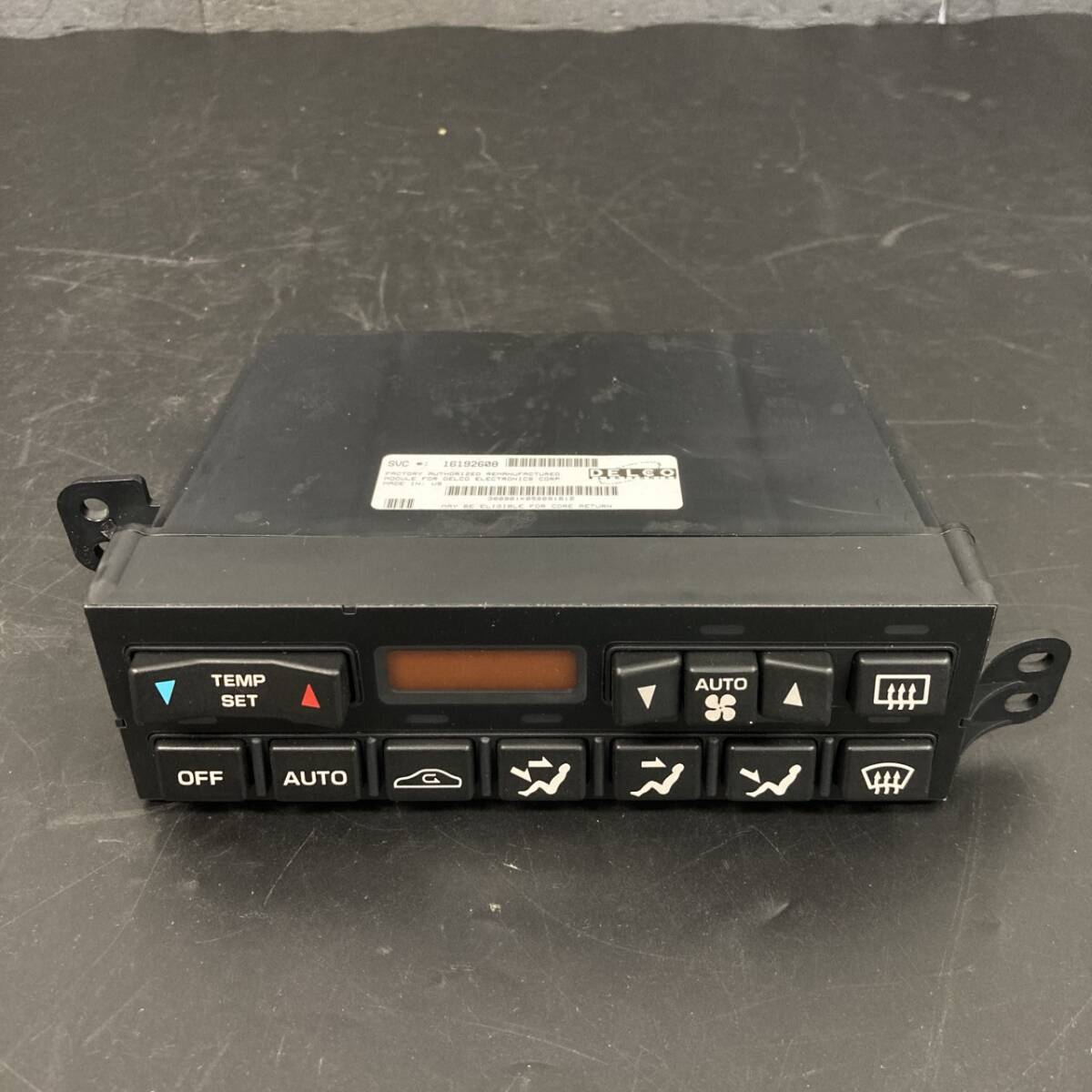 ACDELCO C-7340 ◎ シボレー コルベット HTR&A/Cコントロール 16192608 未使用 保管品 汚れ有り拍卖