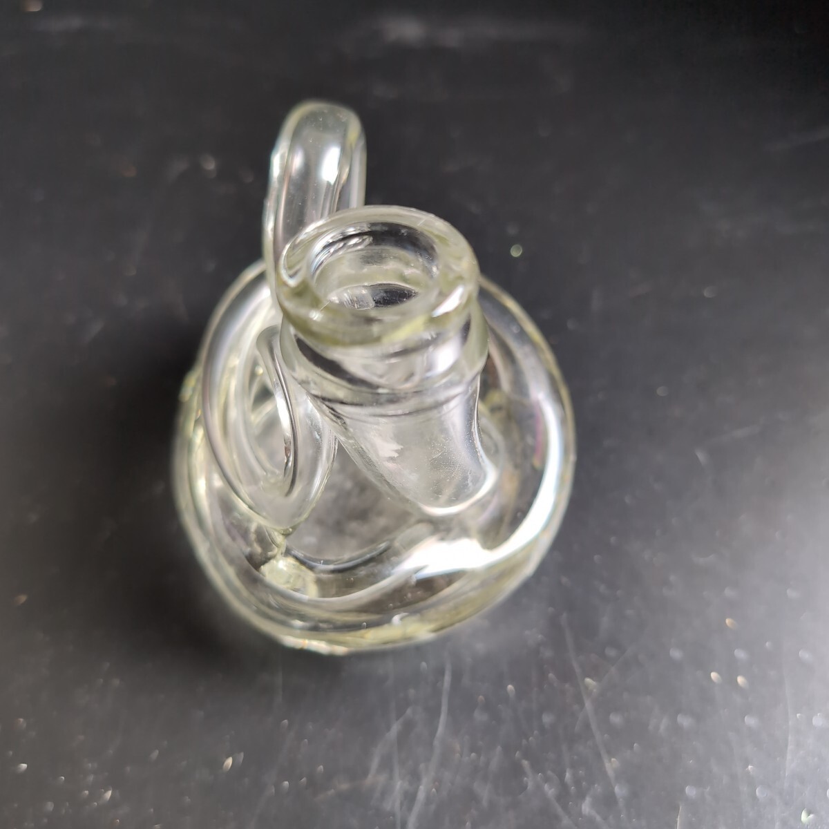 ●未使用品●ガラス製フラワーベース●9拍卖