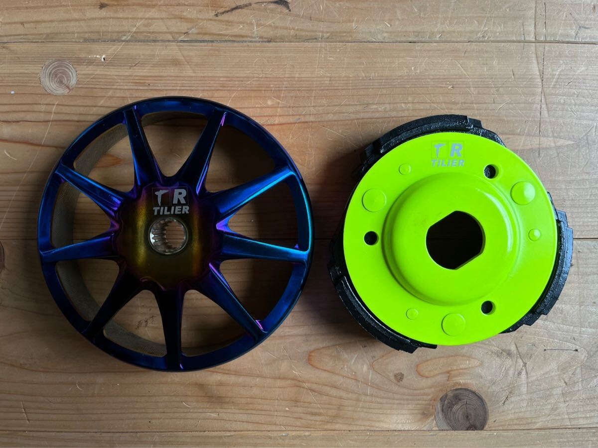 TILIER GY6エンジン用強化クラッチ、アウターセット検:PGOトライクズーマーZOOMER.KYMCOレーシング g max. キムコ PGO拍卖