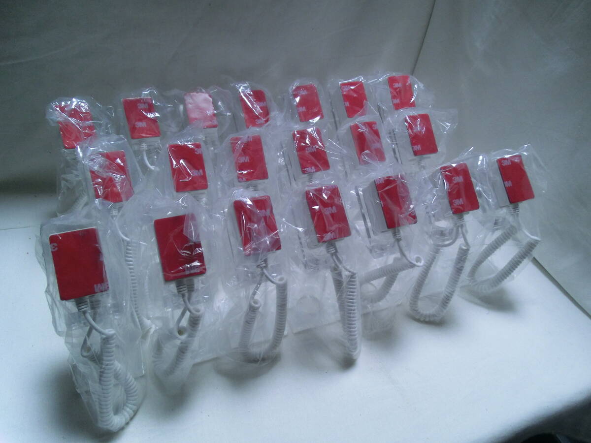 【新品】SOMNUS258 スマートフォン タブレット スタンド 展示 携帯 売場 盗難防止装置 20個セット拍卖