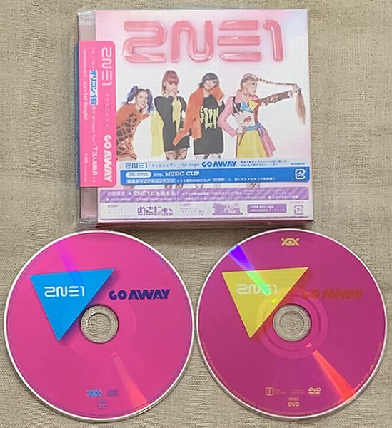 CD+DVD トゥエニィワン Go Away 2NE1 Go Away AVCY 58007/B 初回限定 スリーブケース仕様拍卖