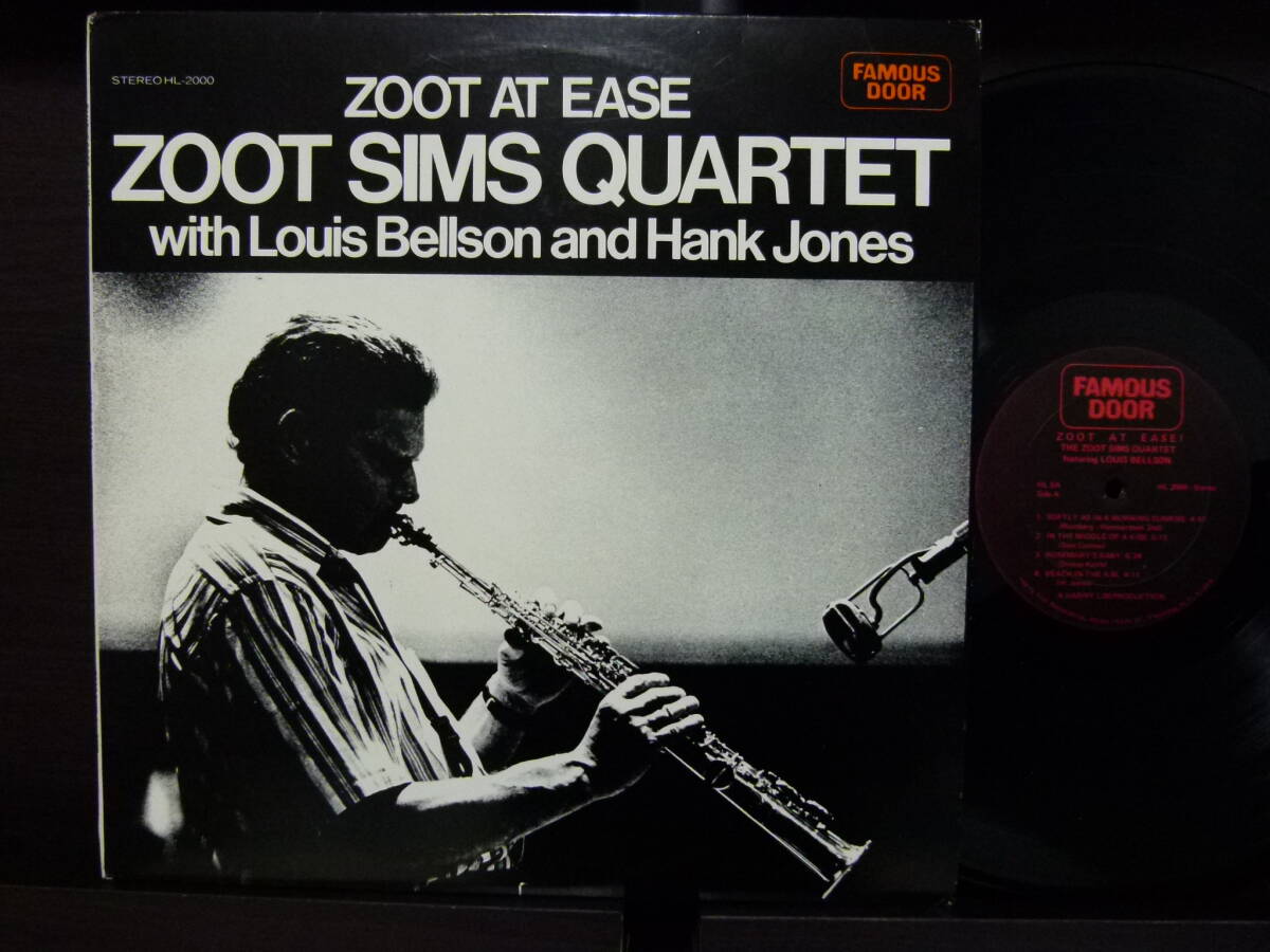 ■激レア■美盤オリジナル■ZOOT SIMS■ZOOT AT EASE■拍卖