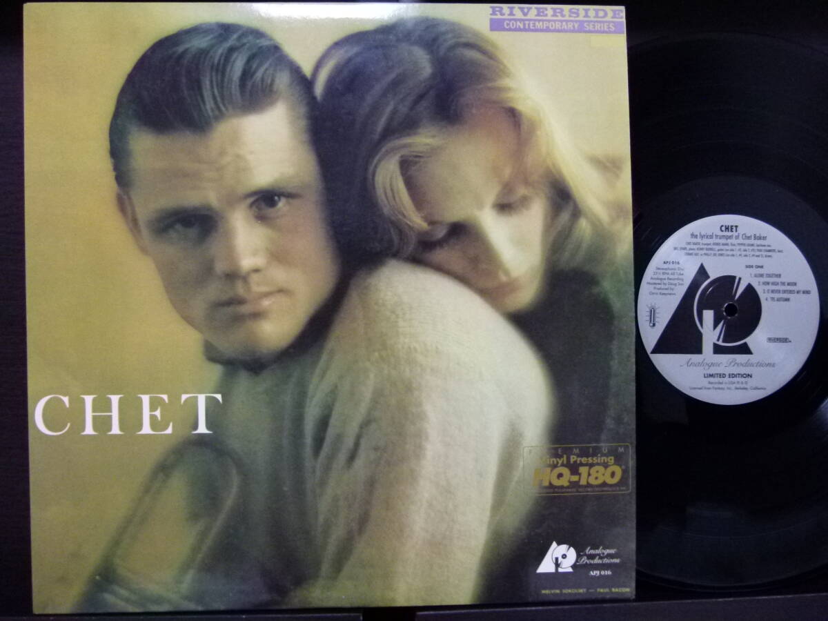 ■激レア■美盤 ANALOGUE PRODUCTIONS■CHET BAKER■CHET■拍卖