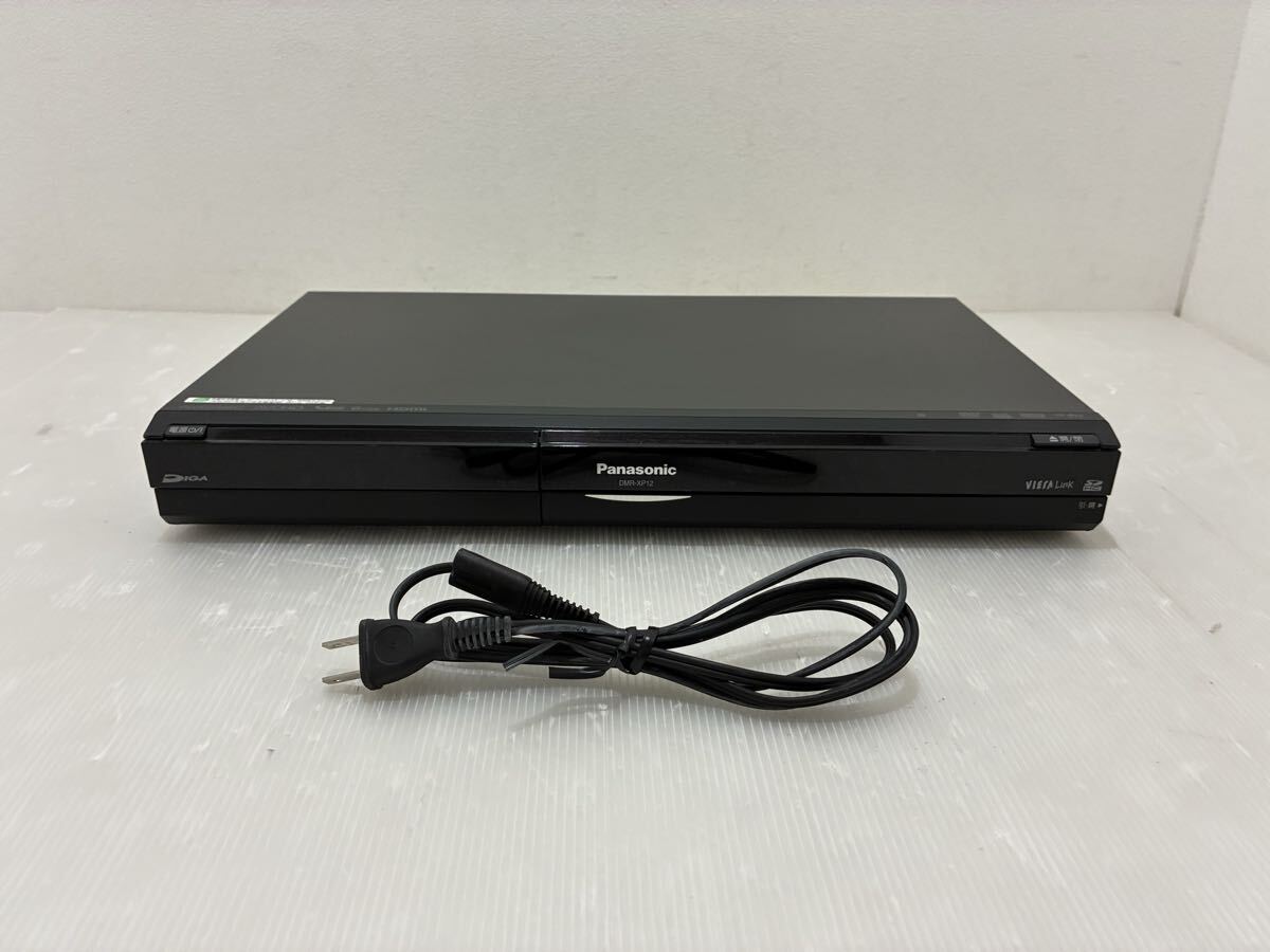 D(0820s7) Panasonic パナソニック DMR-XP12 DVDレコーダー ☆通電確認済拍卖