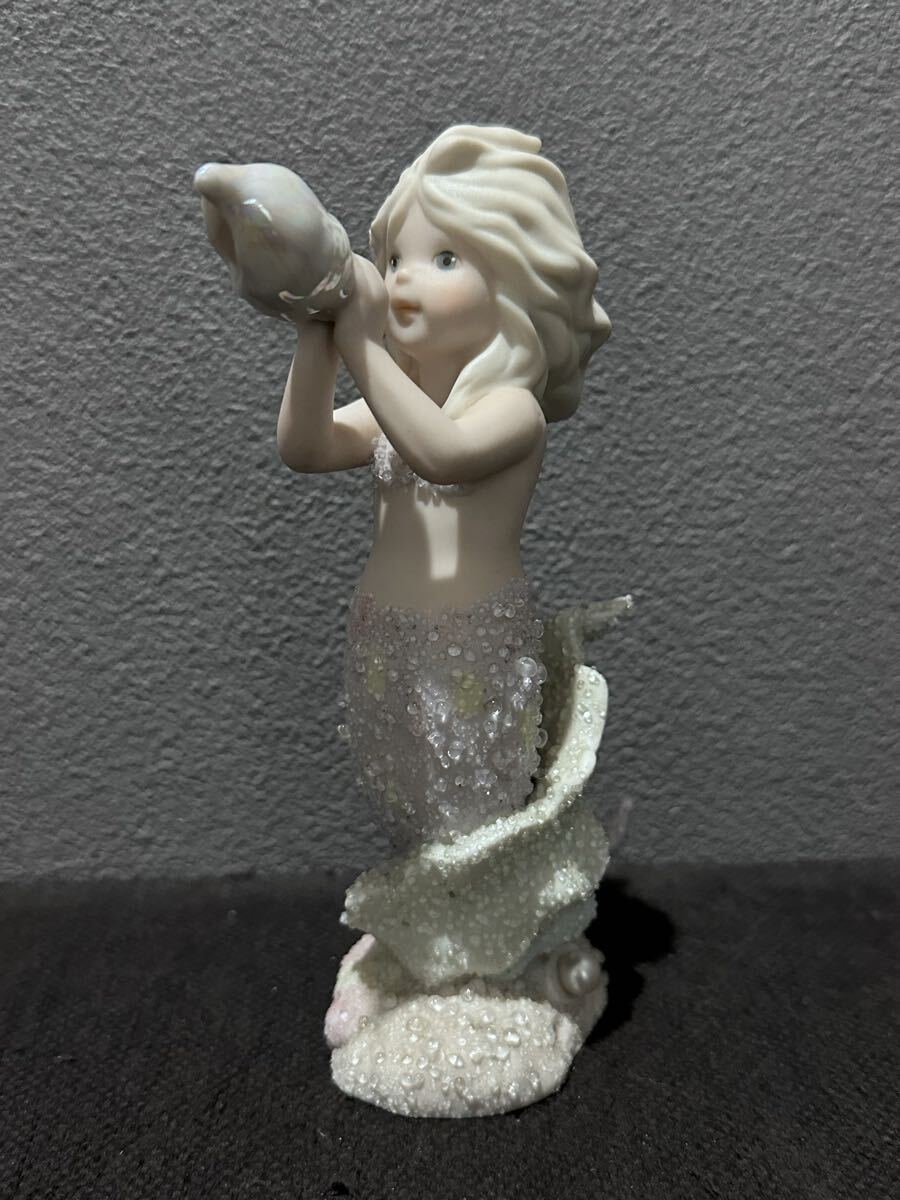 D(0822t8) Coral Kingdam コーラル・キングダム Aria コーラルキングダム フィギュア 置物 エネスコ社 マーメイド 1993 アンティーク拍卖