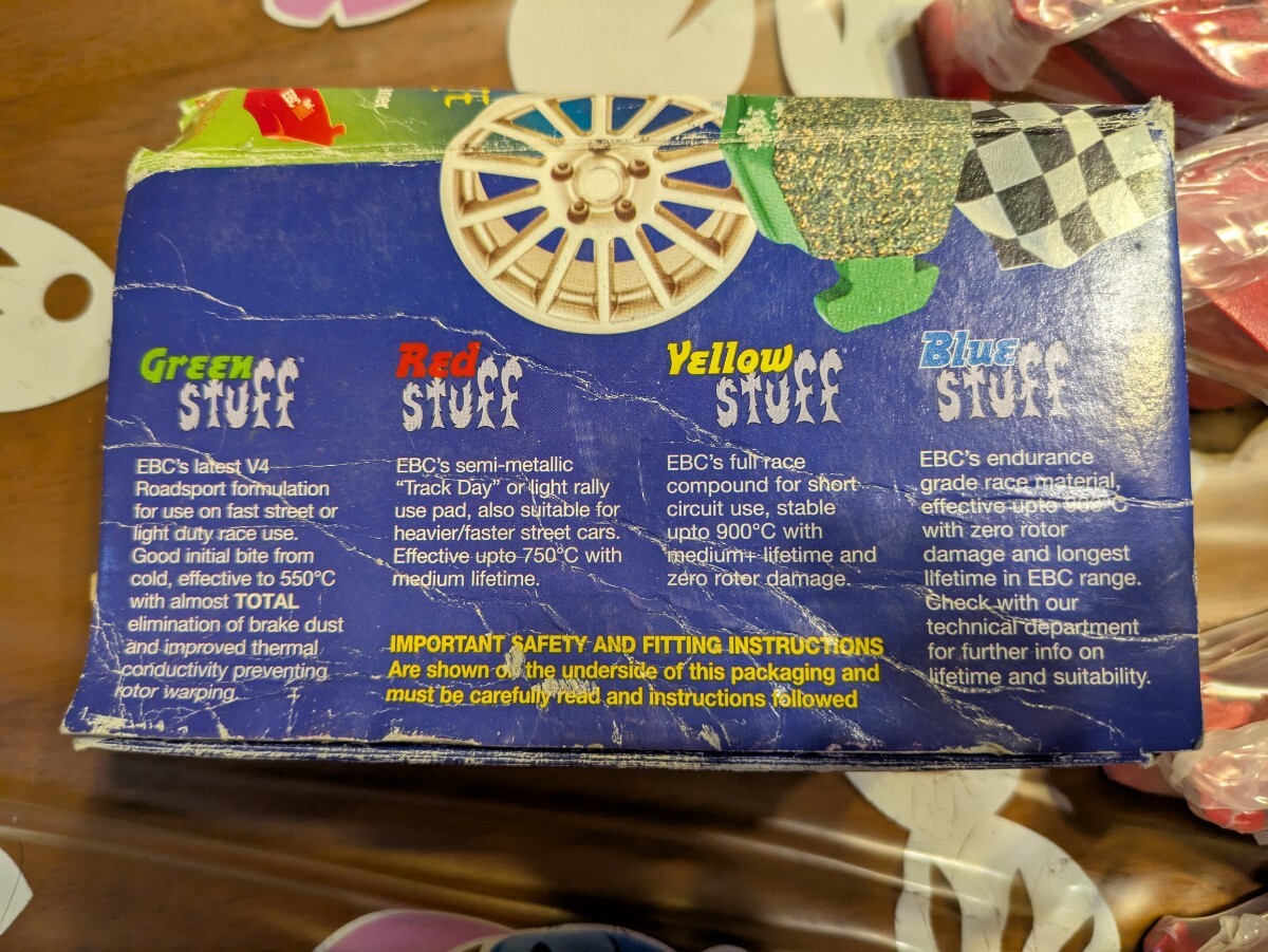 BMW E30M3用 EBC製レッドスタッフ ブレーキパッド拍卖