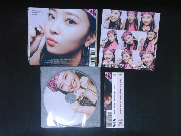 Take A Picture  Poppin’ Shakin’  Withu限定 Mayuka盤 CD 即決 送料200円 827拍卖