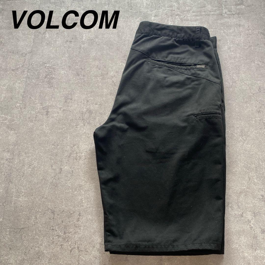 VOLCOM 黒 ショートパンツ サーフ W32拍卖