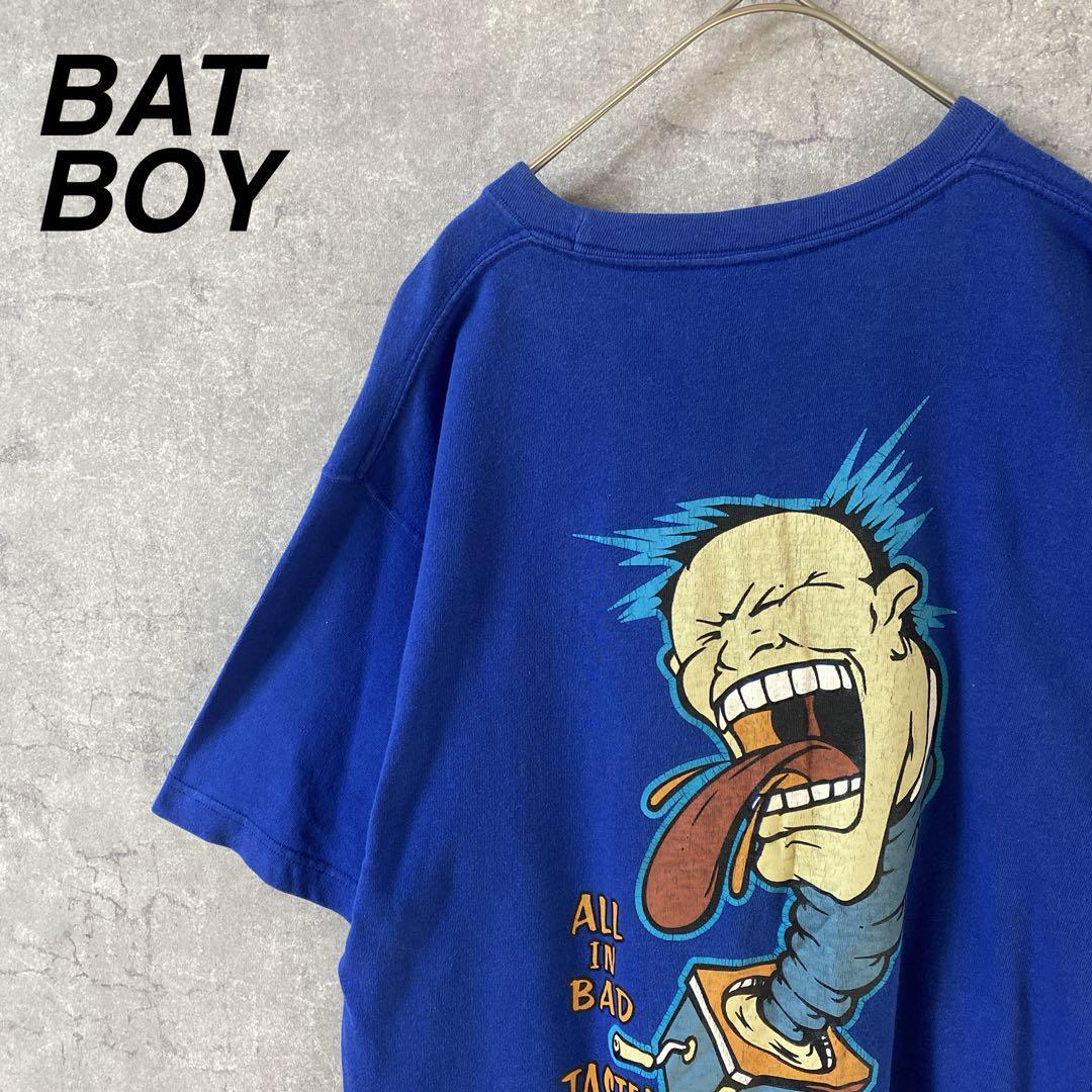 BAT BOY グラフィックTシャツ ブルー メンズ Mサイズ拍卖