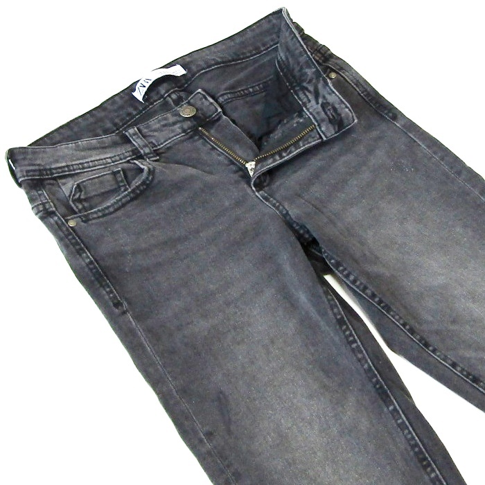 ZARAザラ▼ストレッチテーパードデニム▼USA04サイズ▼ウエスト約74cm拍卖