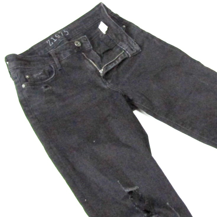 ZARABASICザラベーシック▼ストレッチスリムスキニーデニム▼USA02サイズ▼ウエスト約66cm拍卖