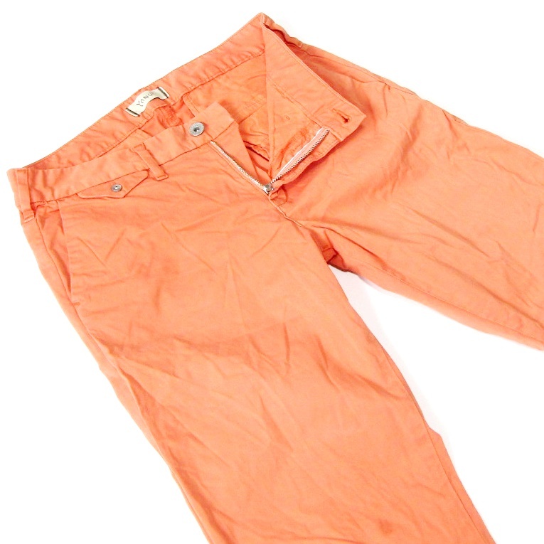 YANUKヤヌーク▼ストレッチカラーチノパンツ▼Sサイズ▼ウエスト約76cm拍卖