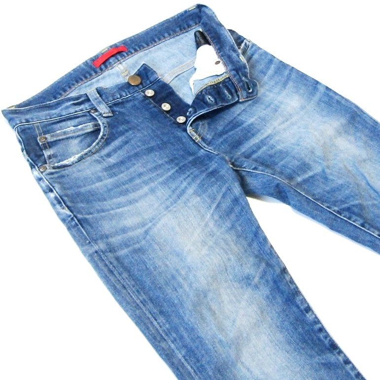 REDCARDレッドカードB69891Ryder▼ストレッチスキニーデニム▼28インチ▼ウエスト約78cm拍卖