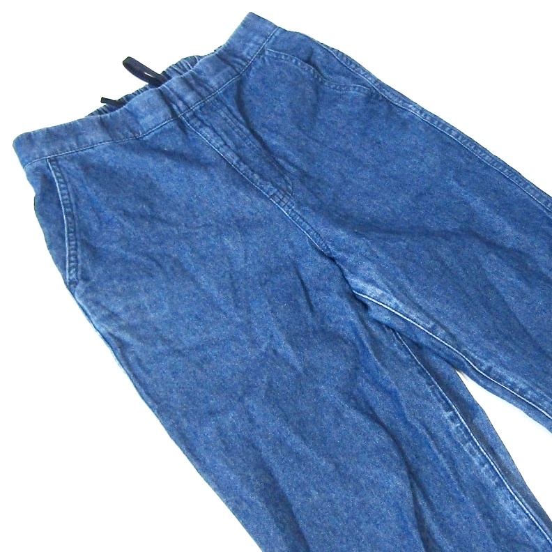 MUJI無印良品▼ワイドデニムパンツ▼Sサイズ▼ウエスト約70cm拍卖