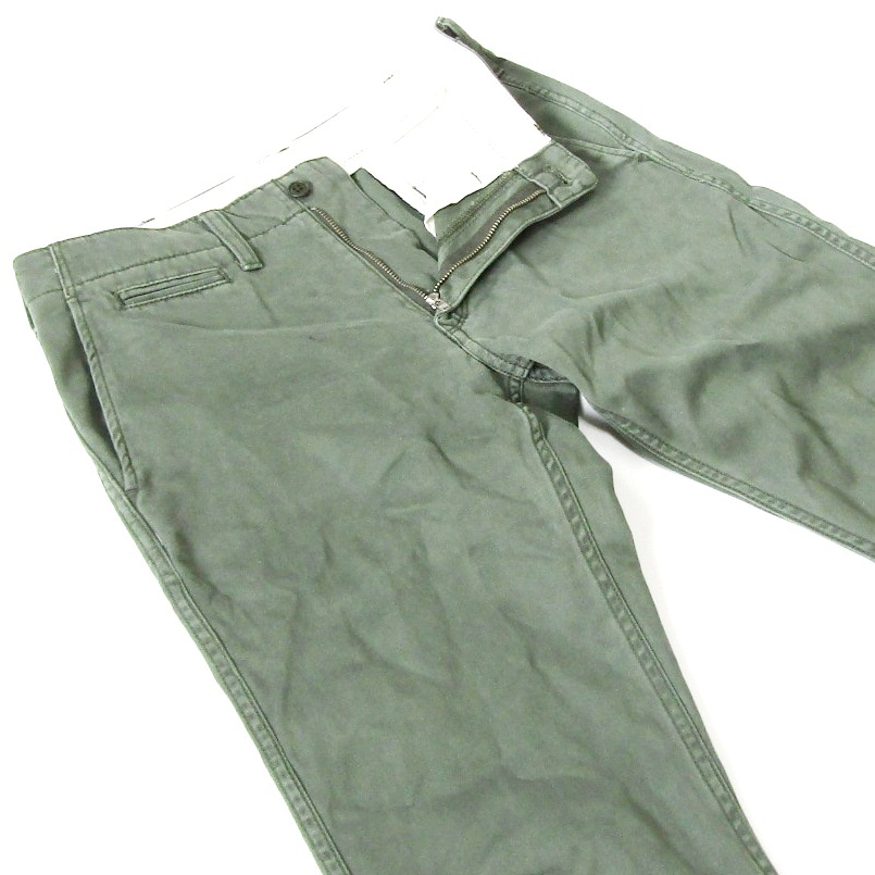 MUJI無印良品▼カラーチノパンツ▼サイズ73▼ウエスト約80cm拍卖