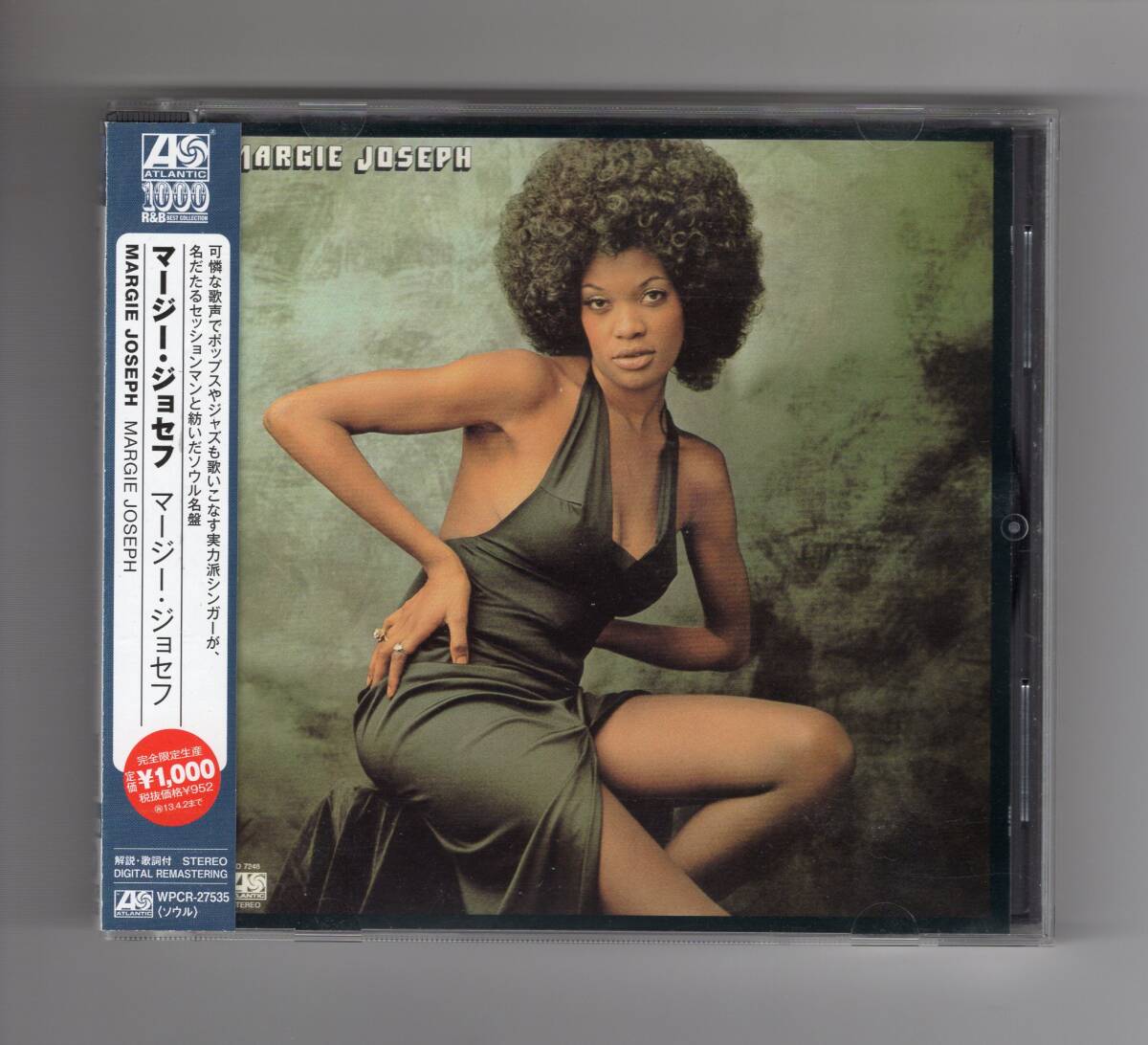 国内盤CD■マージー・ジョセフ / マージー・ジョセフ■帯あり・レンタル落ち■2012年発売■MARGIE JOSEPH拍卖