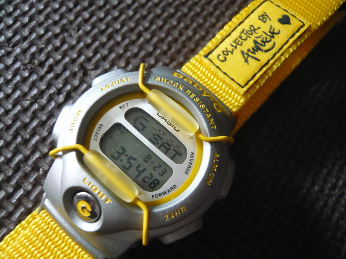 Baby-G 限定モデル アニエスベー 現在稼働中 バックライト点灯 G-SHOCK拍卖