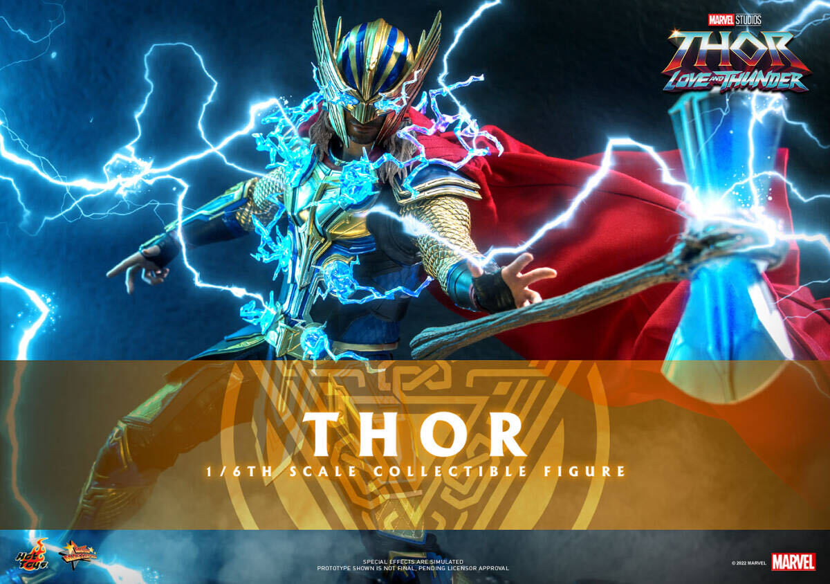 ホットトイズ 1/6 ソー ラブ&サンダー ソー DX.Ver ボーナスアクセサリー付き 未開封新品 MMS656 Thor HOTTOYS マイティ・ソー拍卖