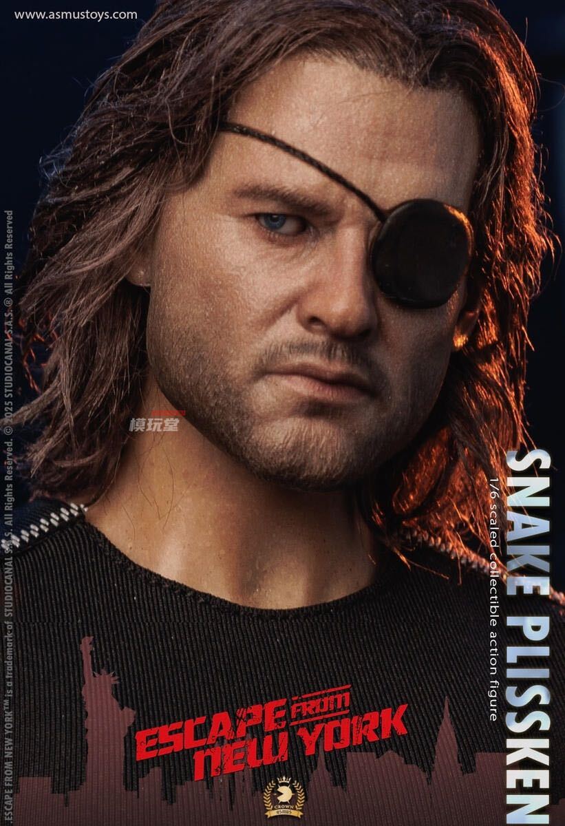 ASMUS TOYS 1/6 ニューヨーク1997 スネーク・プリスキン 植毛.Ver 未開封新品 CRW004AH Escape from New York 検) ホットトイズ拍卖