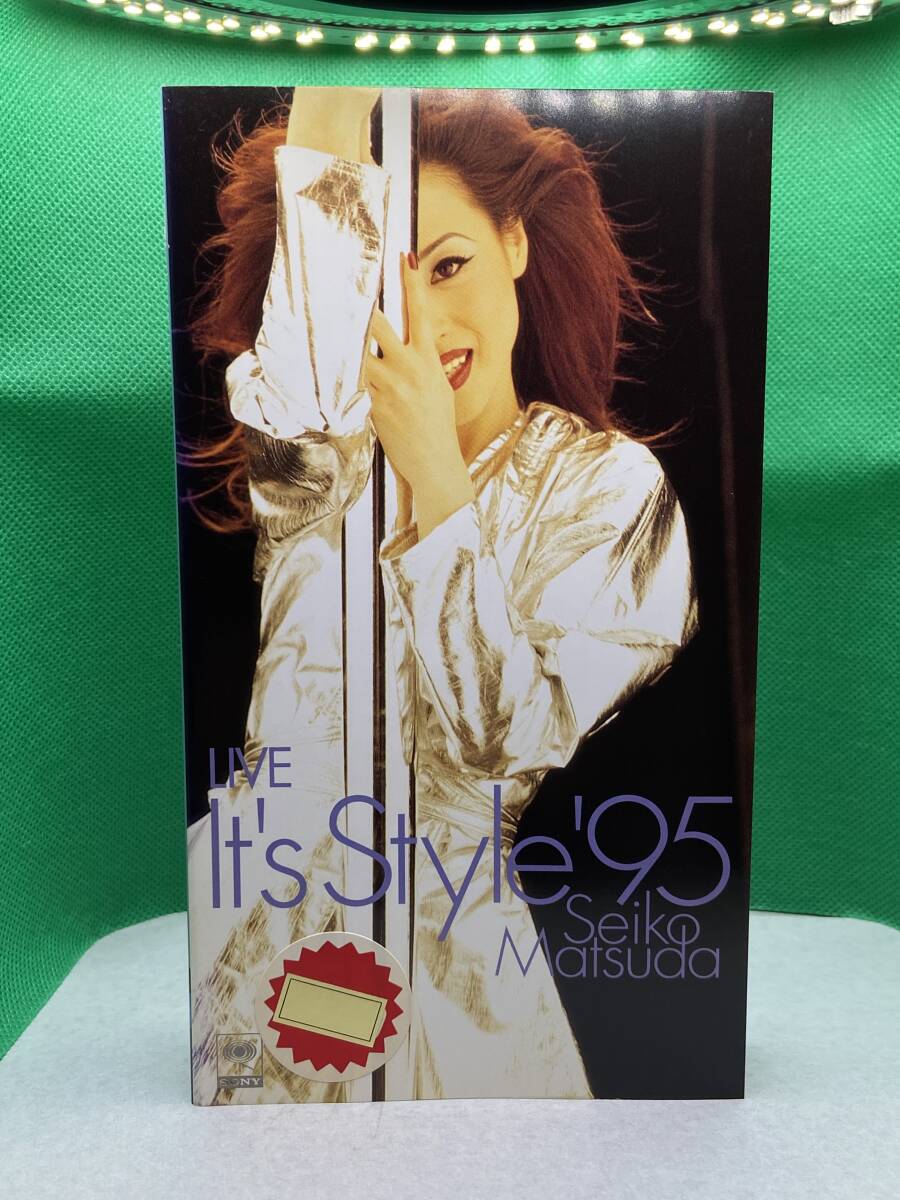 (シ)127『SONY』【LIVE lt's Style Seiko Matsuda】/松田聖子/日本武道館 全22曲収録/SRVM-502/111min/拍卖