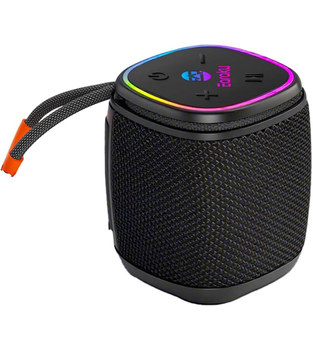 スピーカー Bluetooth 小型 RGBライト付き Bluetooth5.4 2台ペアリング TFカード/TWS/AUX再生拍卖