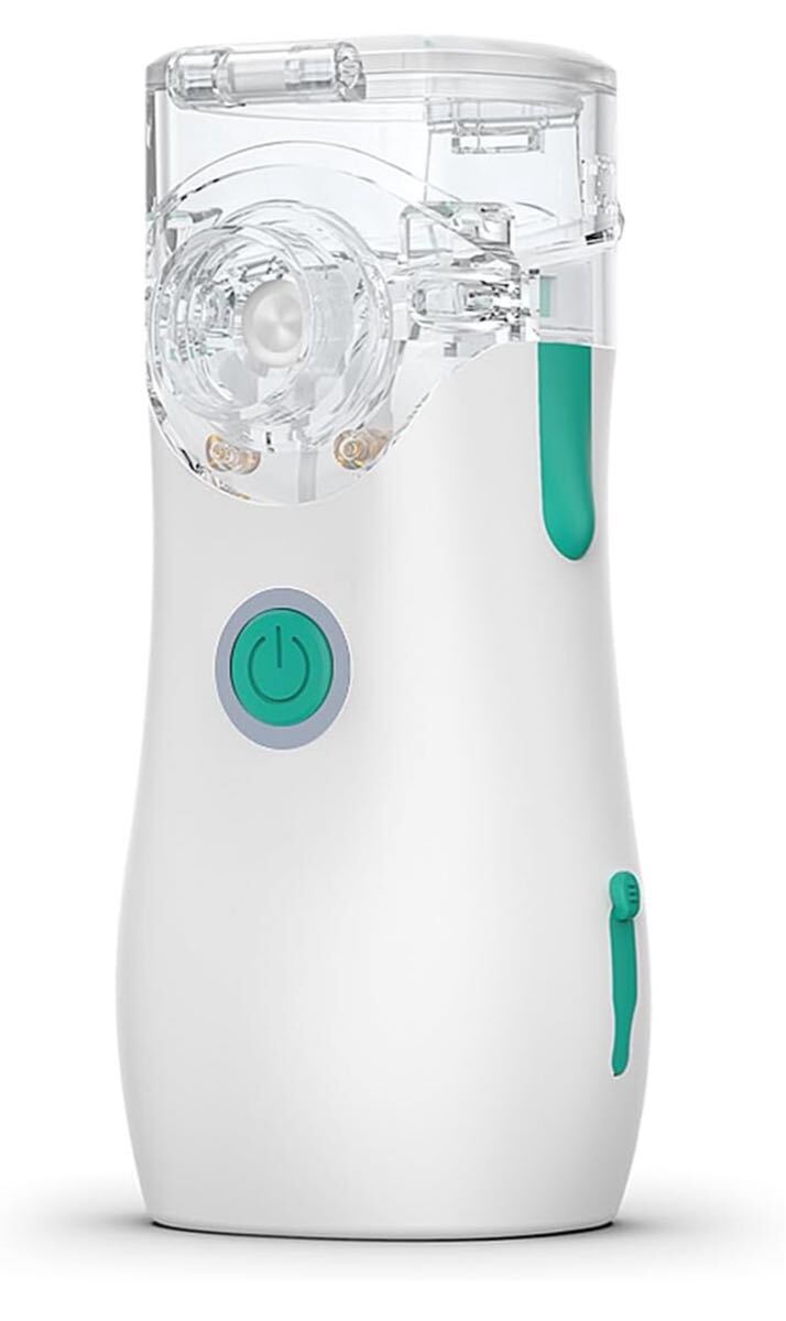 ネブライザ 吸入器 超音波メッシュ式 傾けても使える 静音 軽量・コンパクト収納ふくろ付き 携帯便利 洗いやすい鼻うがい 花粉対策拍卖