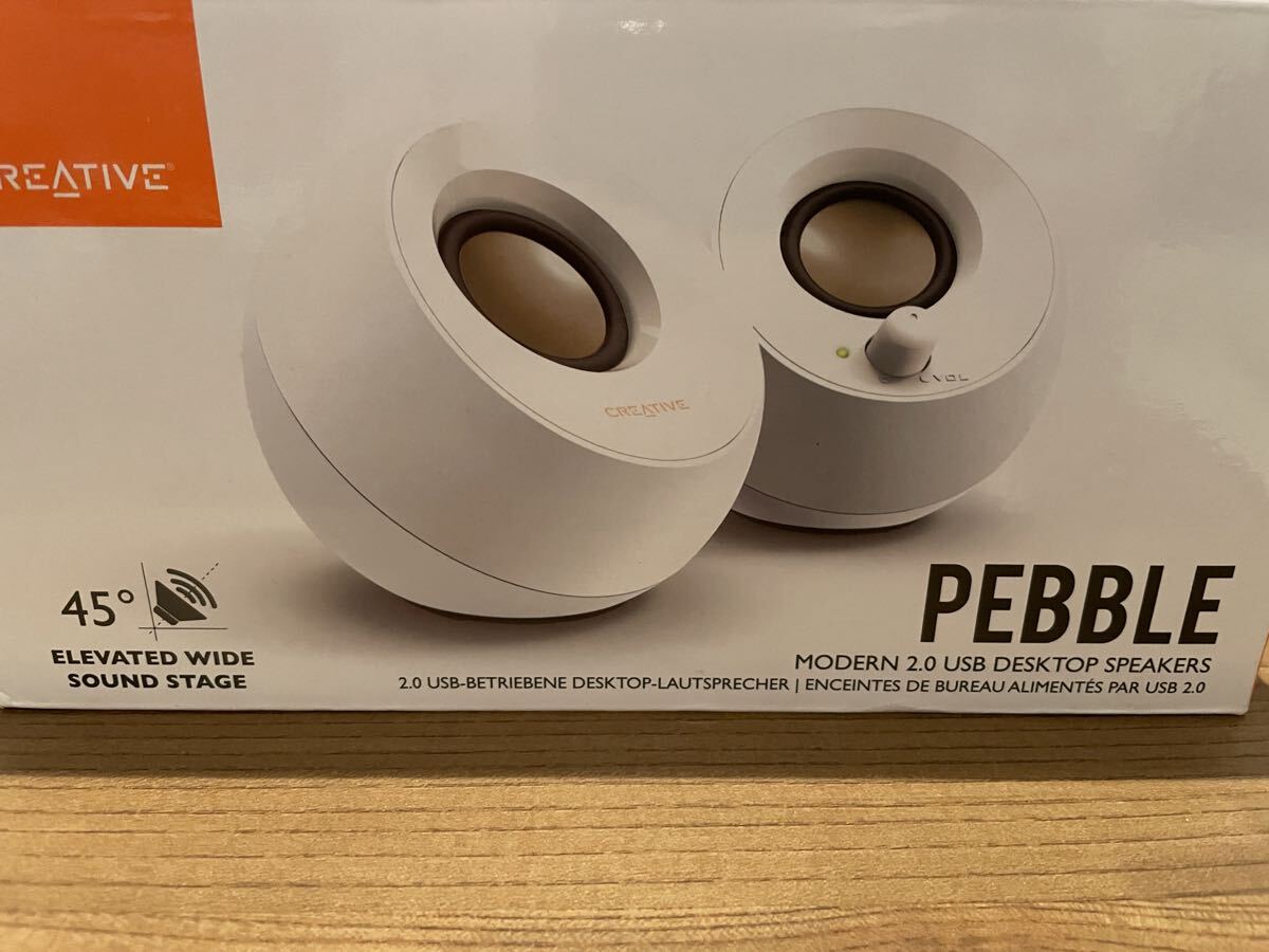 Creative Pebble ホワイト 美品拍卖