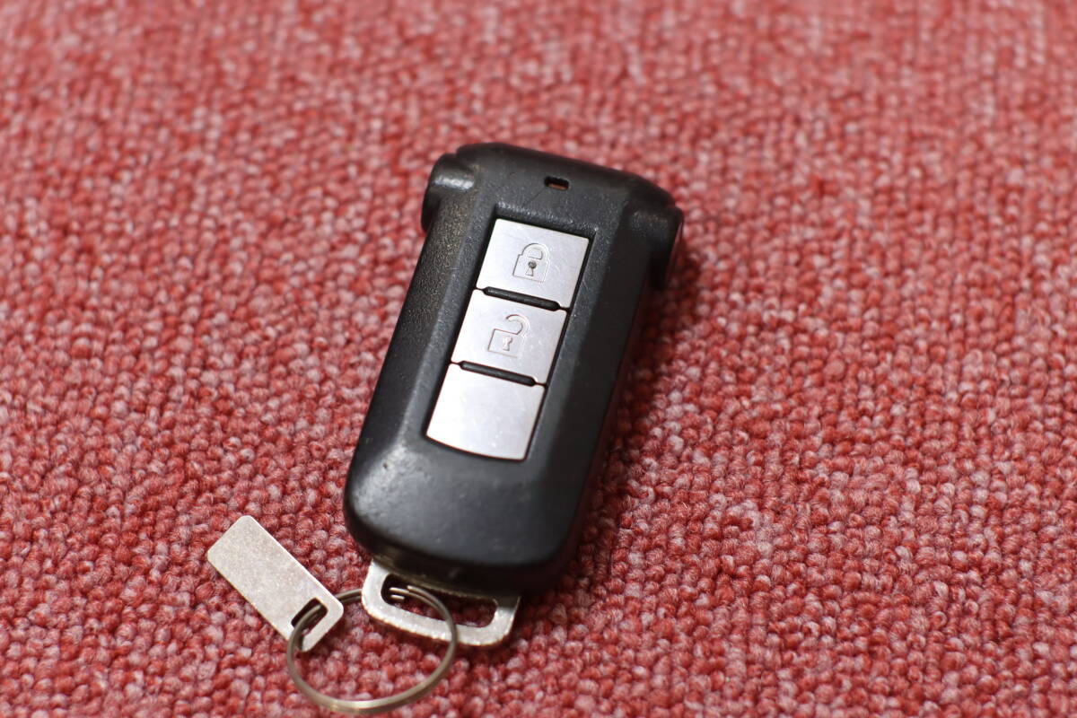 登録します 三菱 初期化済み 前期 デリカ D5 純正 スマートキー KOS 3ボタン 片側電動スライドドア CV4W CV1W CV5W CV2Wなど拍卖