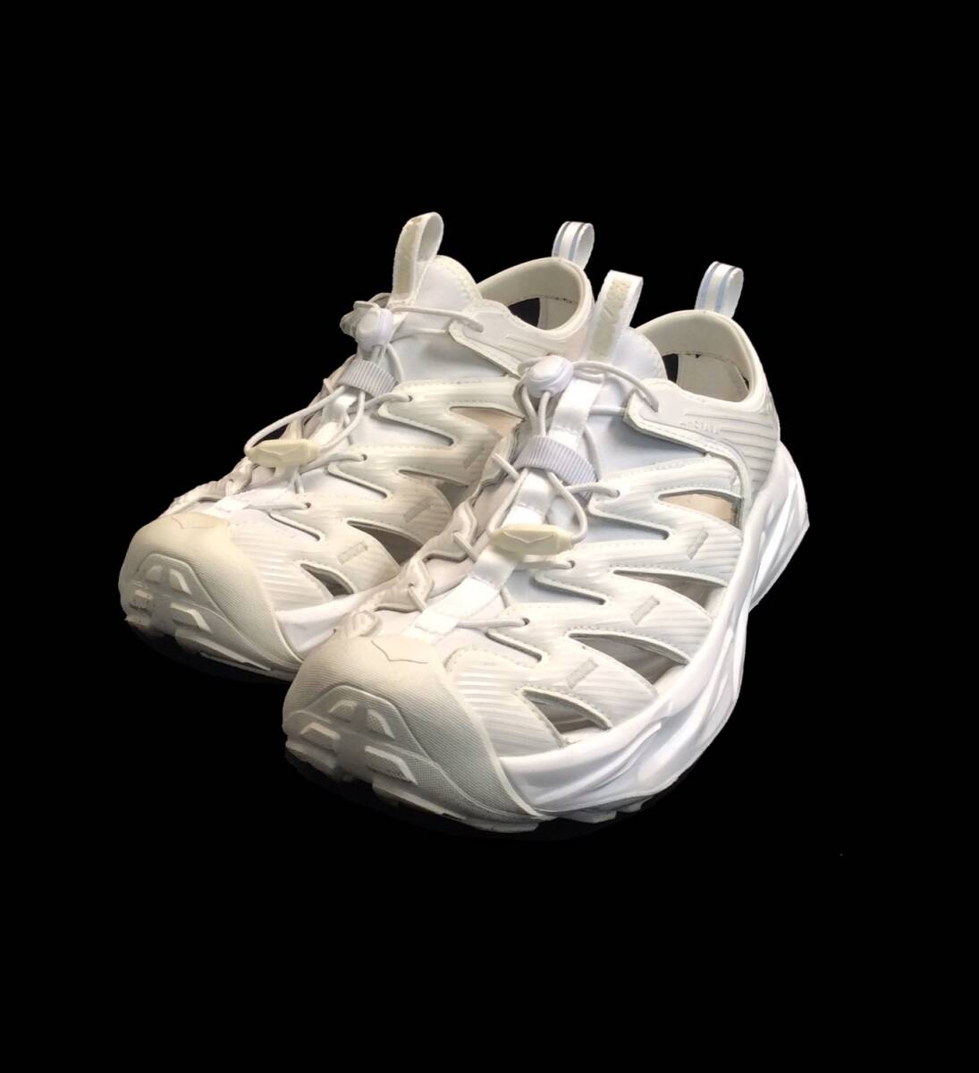 HOKA ONE ONE ホカオネオネ U HOPARA ホパラ サンダル シューズ 靴 ホワイト 白 スニーカー メンズ 27cm拍卖