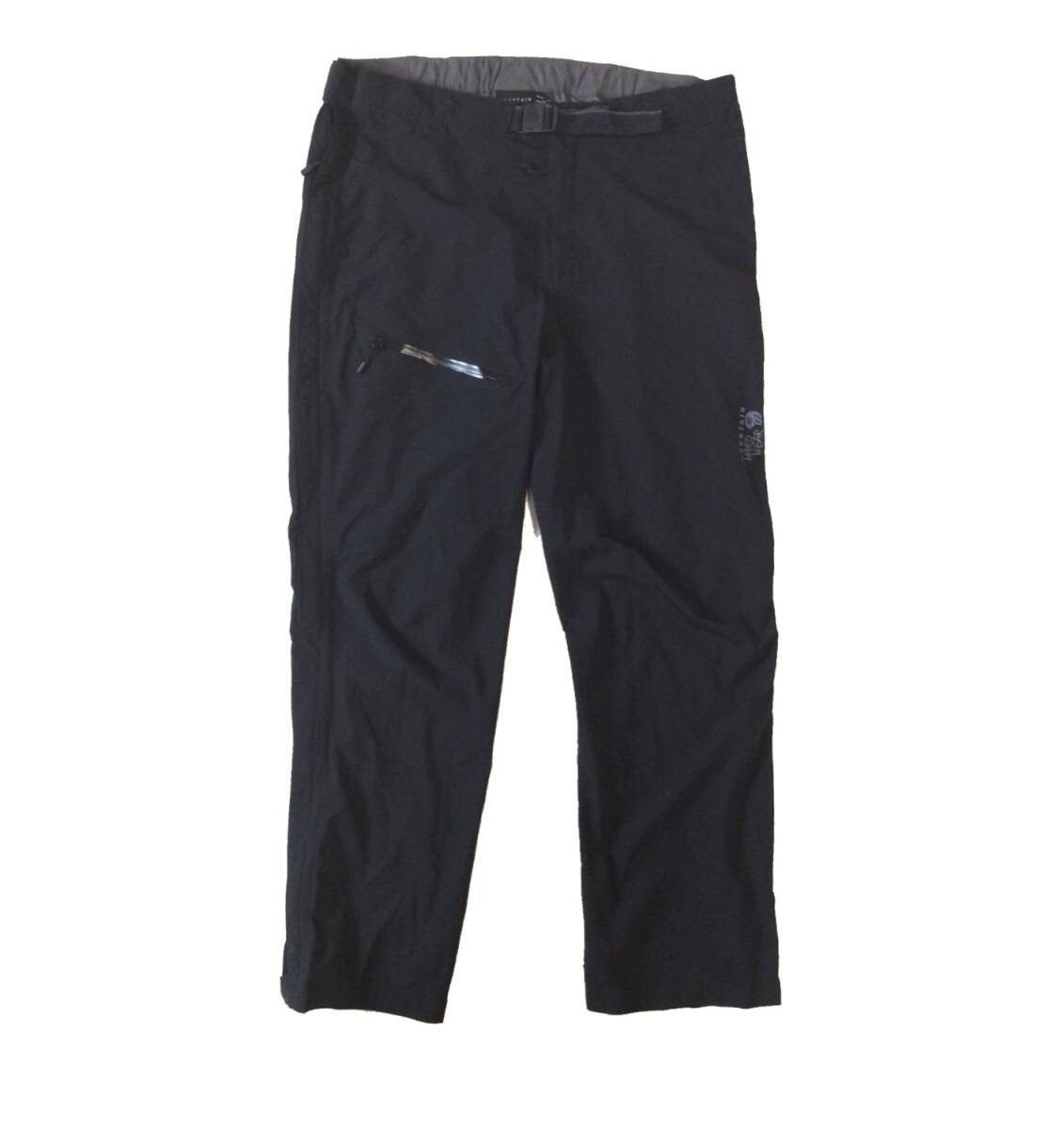 MOUNTAIN HARD WEAR マウンテンハードウェア ナイロン パンツ サイドジッパー アウトドア ウェア ブラック 黒 メンズ L拍卖