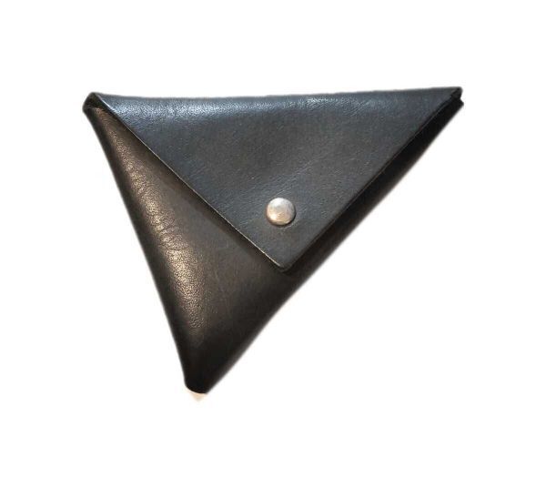 革縫設計事務所 HECHIKAN NIPPON レザー コインケース 小銭入れ 三角 本革 送料250円拍卖