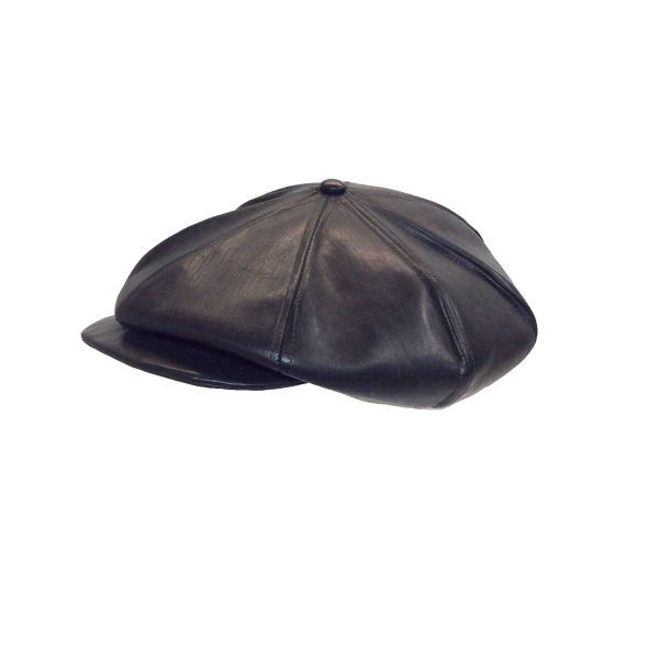 Timeworn Clothing タイムウォーンクロージング ホースハイド キャスケット 帽子 馬革 レザー ハット 黒 ブラック拍卖