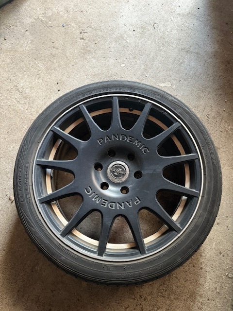 200系 ハイエース用 ファブレス パンデミック FABULOUS PANDEMIC ブラック 20インチ 8J245/40R20 タイヤ ホイール 4本SET 139.7 拍卖