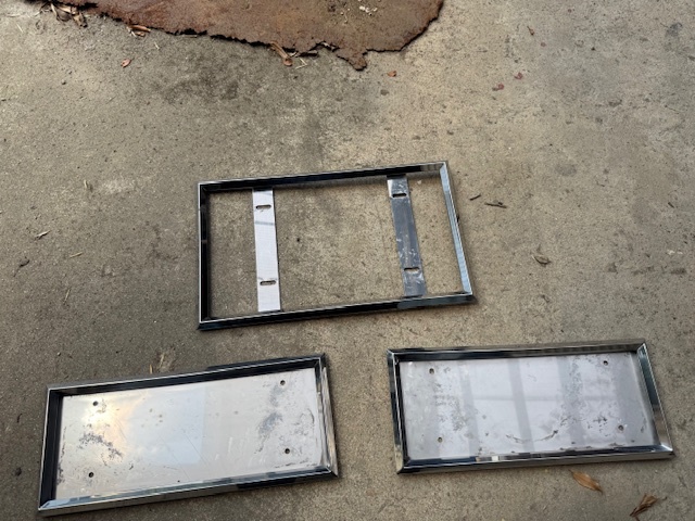 ビックサム 6角オコシ ナンバー枠 反射板枠拍卖