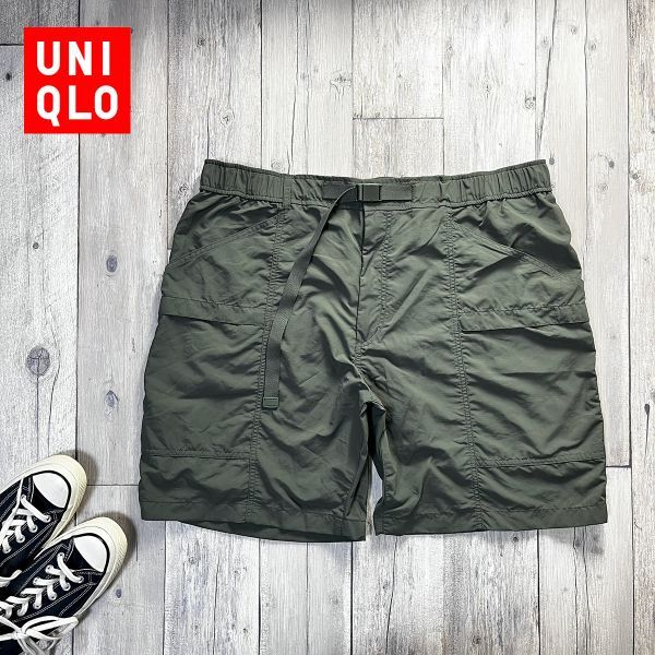 BIGSIZE(3XL)☆UNIQLO ユニクロ☆ギアショーツ ナイロン クライミング ハーフパンツ S2530拍卖