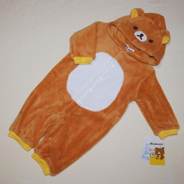 リラックマ 70 ふわもこ着ぐるみ あったかカバーオール拍卖