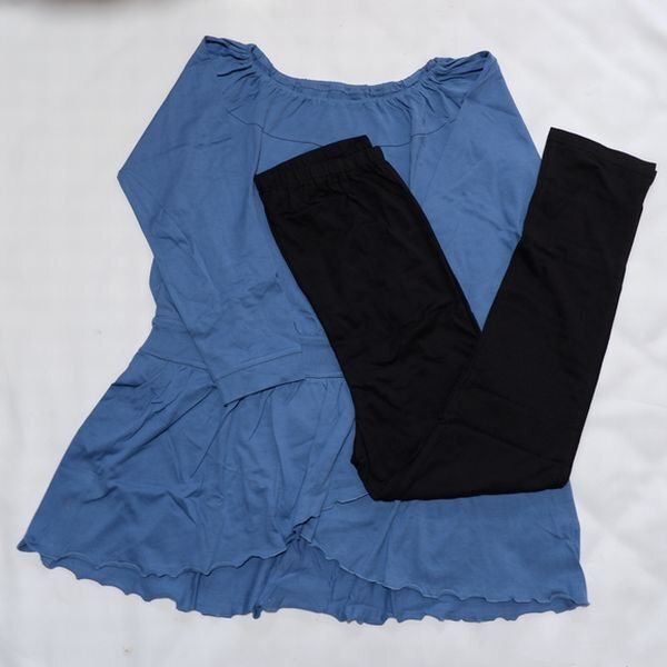 Miss EDWIN M 産前産後 ゆったりルームウェア 犬印本舗 マタニティ ブルー拍卖