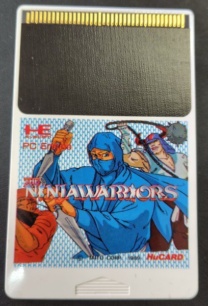 (P-71)PCエンジンHuカード NINJA WARRIORS拍卖