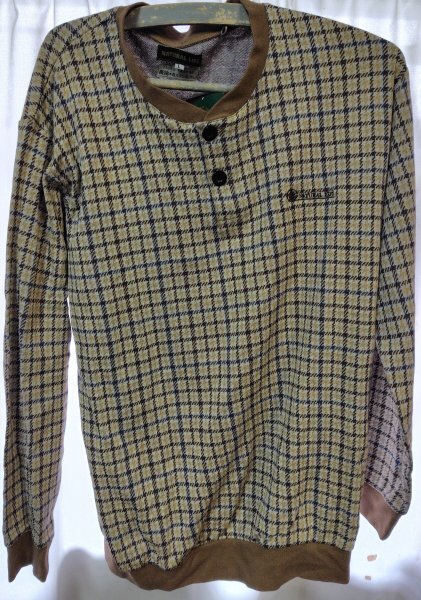 (0-1751) NATURAL LIFE ヘンリーネックシャツ Lサイズ拍卖