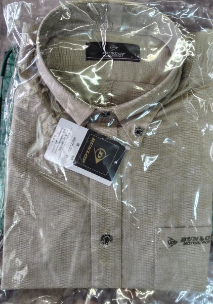 (0-1757) DUNLOP MORTORSPORT 半袖ポロシャツ(未使用)②拍卖