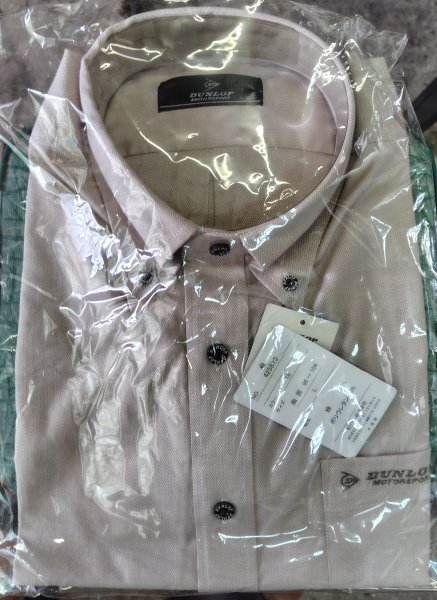 (0-1756) DUNLOP MORTORSPORT 半袖ポロシャツ(未使用)①拍卖