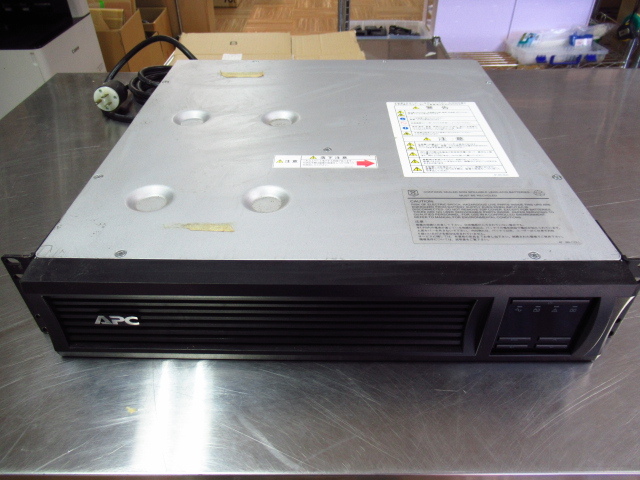APC UPS Smart-UPS 1500 SMT1500RMJ2U 無停電電源装置 管理F0817K-B06拍卖