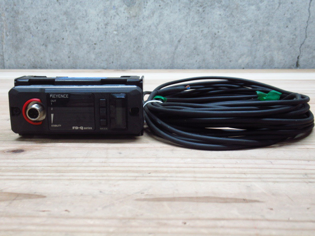 KEYENCE キーエンス クランプオン式 流量センサ FD-Q20C ケーブル付き 動作未確認 現状品 管理7S0820F-I6拍卖
